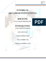 TUTORÍA II Trabajpo Grupal.