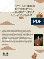 El Intento Jurídico de Independencia Del Ayuntamiento de La Ciudad de México