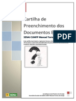 Cartilha de Preenchimento de Documentos Escolares do SENAI CUMFP