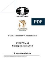 FIDE-TRG - FIDE World Championships 2018 - Book