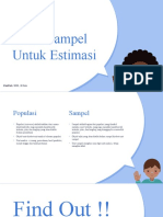 Besar Sampel Untuk Estimasi