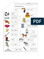 Atividades para alfabetização