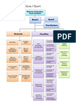 UBB Organization Chart