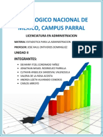 Estadística para la Administración Tecnológico Nacional de México