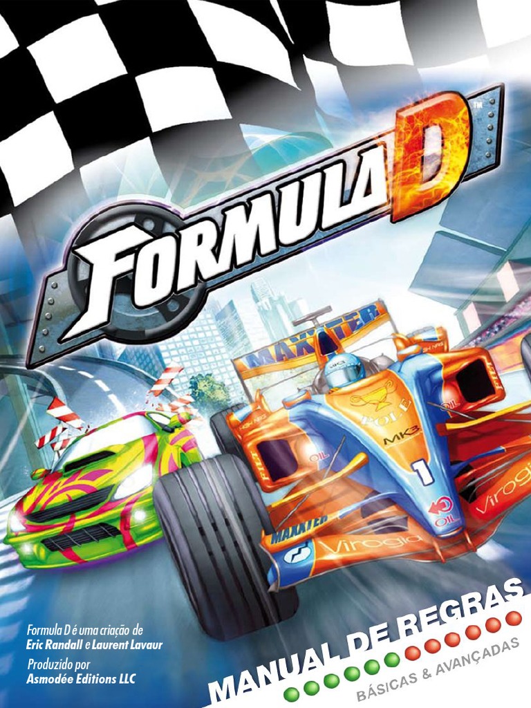Regras do Jogo Formula D | PDF | Corridas de automóveis | Carro