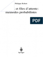 Réseaux Et Files D'attente: Méthodes Probabilistes: Philippe Robert