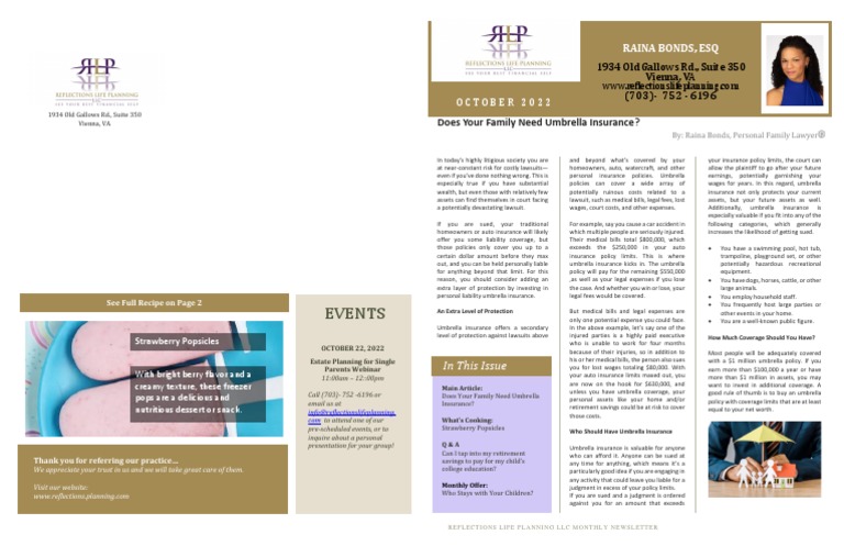 PFL October 2022 Outside | PDF | Insurance | Lawsuit