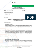 Empresas de Orellana, Dedicadas Al Tratamiento Del Suelo o Remediación Ambiental