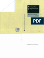 (El Derecho y La Justicia) Riccardo Guastini - Interpretar y Argumentar-Centro de Estudios PolÃ_Â_ticos y Constitucionales (2014)