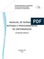 Manual Normas e Rotinas de Enfermagem Atenção Básica Diadema