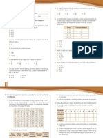 Evaluación Datos y Azar 8° Año