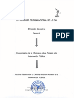 ESTRUCTURA ORGANIZACIONAL DE LA OAI, Ult - OCR