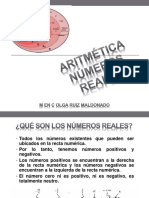 Aritmética (Números Reales) - Álgebra Superior Aplicada - 23-1