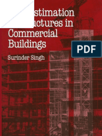 Cost Estimation of Structures in Commercial Buildings by Surinder Singh