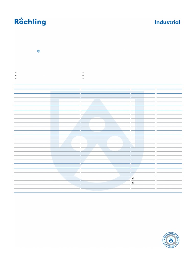 Datasheet Sustarin C EN | PDF | Strength Of Materials | Temperature