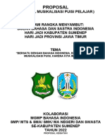 Proposal MGMP Musikalisasi Puisi Sma Oke 1122334455