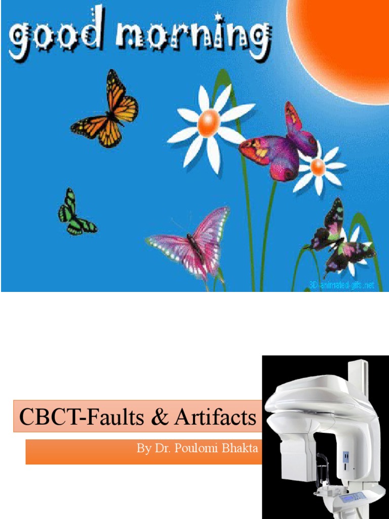 CBCT Faults & Artifacts | PDF | Ct Scan | Medical Physics