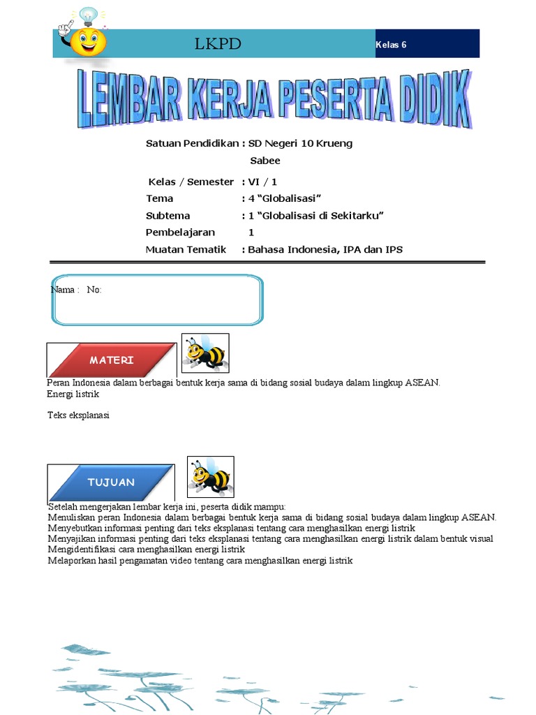 LKPD | PDF