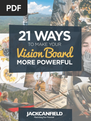 Vision Board Checklist Jack Canfield
