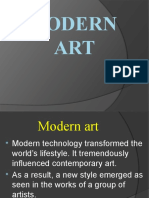 Modern Art Movements and Artists