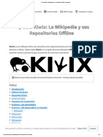 ? Guía Kiwix - La Wikipedia y Sus Repositorios Offline - Ciberninjas