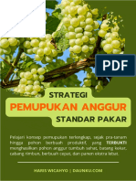 Strategi Pemupukan Anggur Standar Pakar