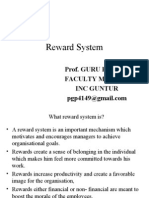 Reward System: Prof. Guru Prasad Faculty Member Inc Guntur