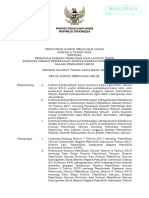 Peraturan KPU Nomor 6 Tahun 2022 - Penataan Daerah Pemilihan Dan Alokasi Kursi