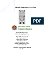 Caracteristicas Del Proceso Contable