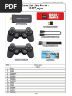 Lista de Jogos Game Stick 10.000 - Loja Produto Top | PDF | Dragon