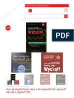 Trọn bộ Wyckoff toàn tập 3 cuốn: Wyckoff 2.0 + Wyckoff hiện đại + Wyckoff VSA