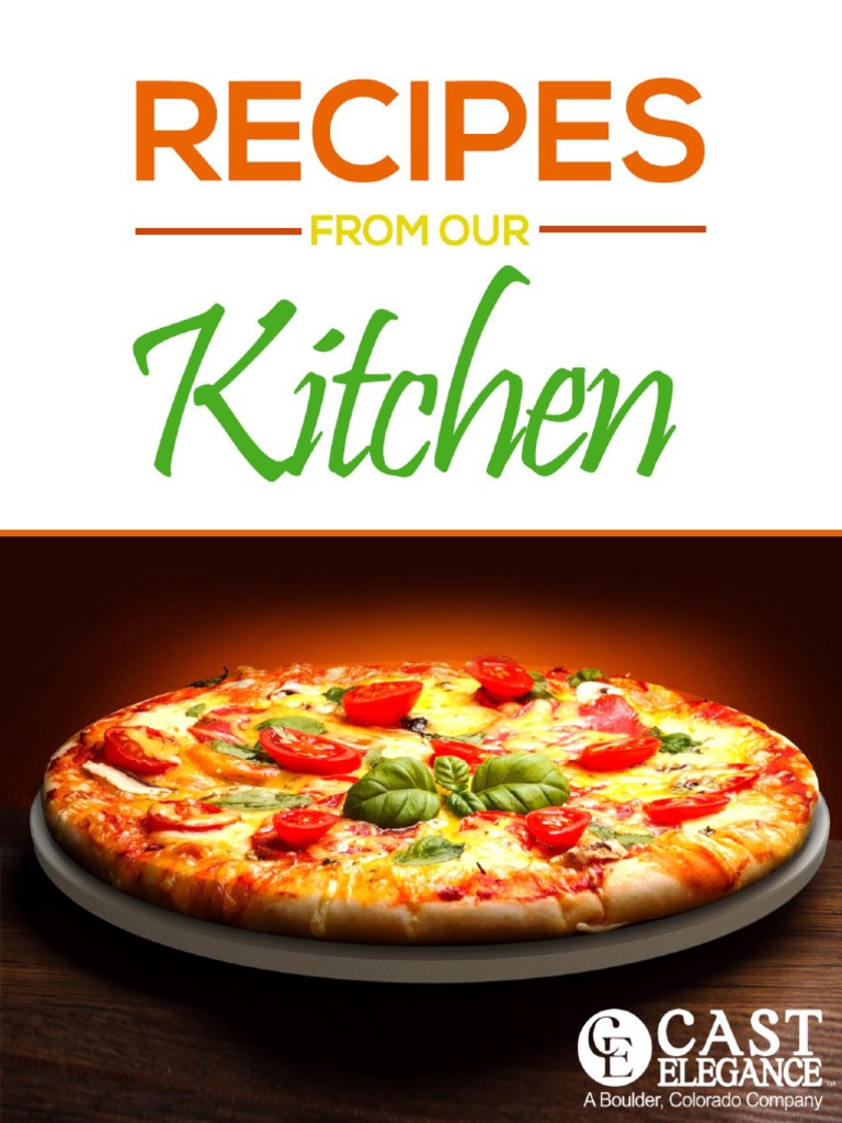 Recipe Book Electronic Versions 2.3 PDF