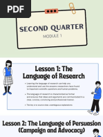 G10 Q2 MOD1 LESSON 1 Language of Research