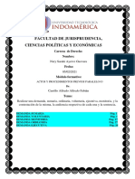 Producto Final Actos y Procedimientos