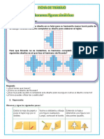 D4 A2 FICHA MAT - Elaboramos Figuras Simetricas.