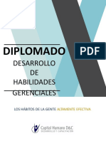 Diplomado en Desarrollo de Habilidades Gerenciales