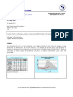 Situación Del Dengue y Malaria para La Semana 29