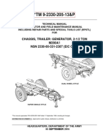 Operator and Field Maintenance Manual for 2-1/2 Ton Generator Trailer