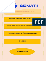 Comunicación organizacional y trabajo en equipo