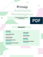 Prinsip Multimedia Pembelajaran - Kelompok 2