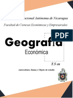 Geografía economica
