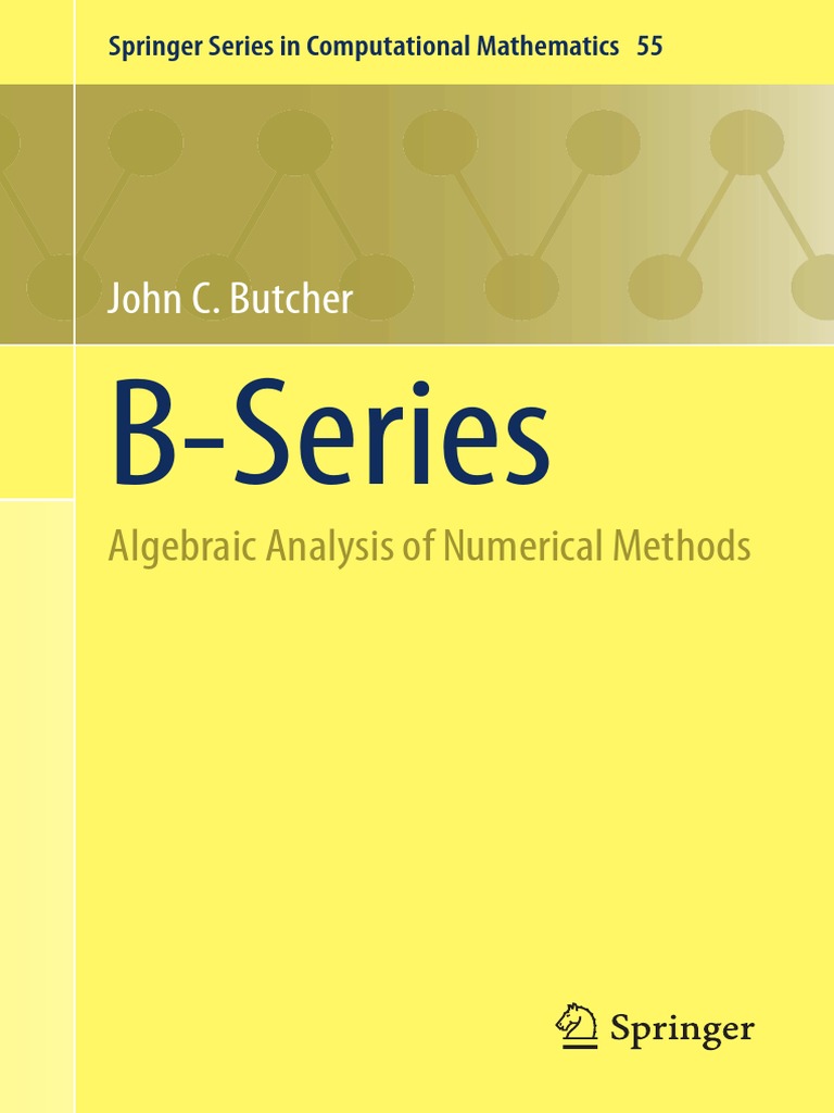 Algebraic Analysis of Numerical Methods PDF Equations Numerical