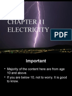 Chapter 11 - Electricity