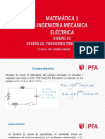 Sesión 12 PPT Funciones Trascendentales Clase