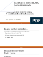 3. Medición de La Actividad Económica (1)