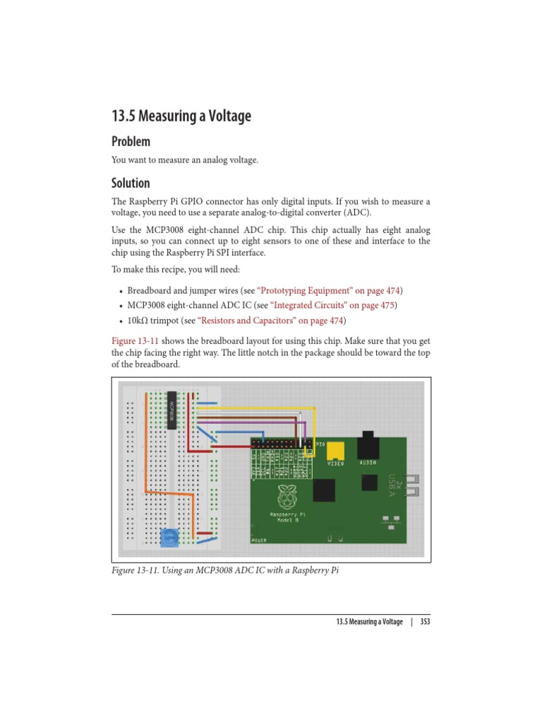 Practica 36 Measuring Voltage | PDF | Analog To Digital Converter ...