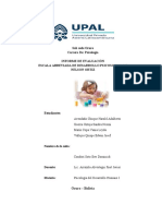 Sub Sede Oruro Carrera De: Psicología Informe de Evaluación Escala Abreviada de Desarrollo Psicosocial de Nelson Ortiz