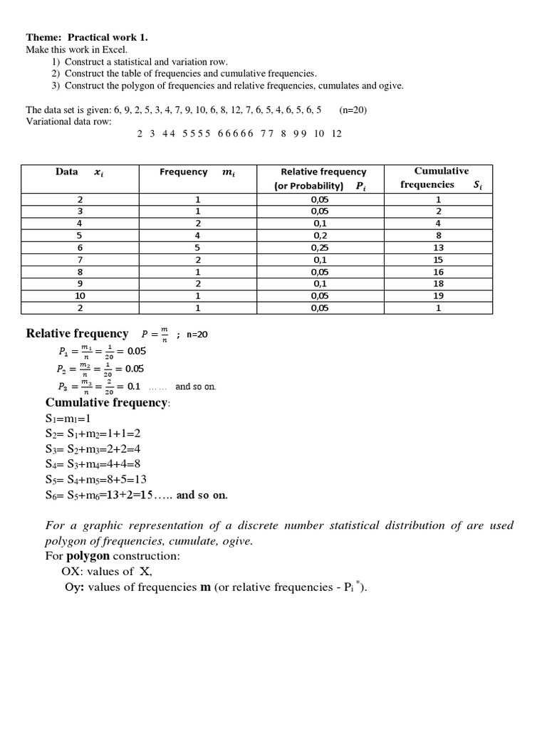 Example 1 | PDF | Probability Distribution | Statistics