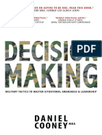 DECISION MAKING Military Tactics to Master Situational Awareness  Leadership (Daniel Cooney [Cooney, Daniel]) (z-lib.org)