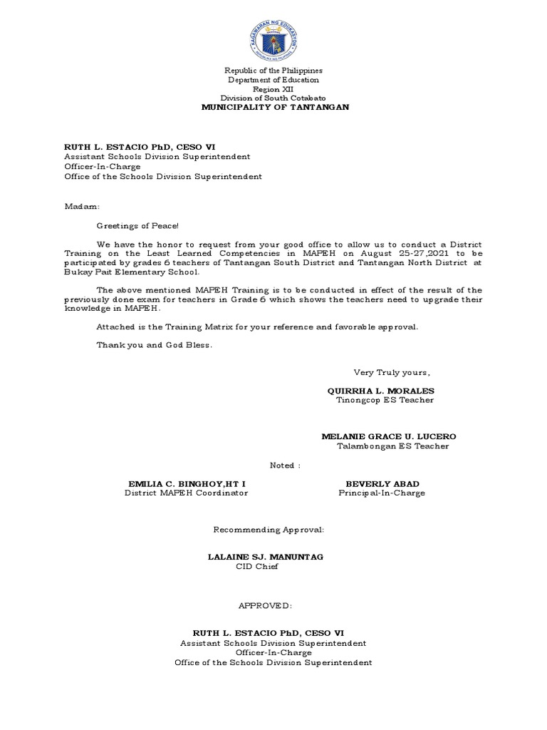 Training Design Sample | PDF